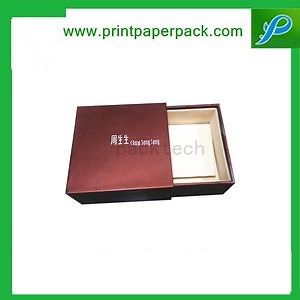 [Hot Item] Custom Sliding Paper Cardboard Gift Packaging Drawer Box