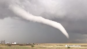 Incredible 'elephant trunk' tornado captured in Colorado