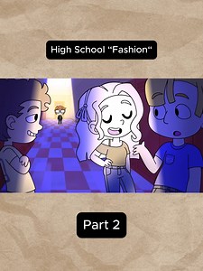 High School Fashion Animation
