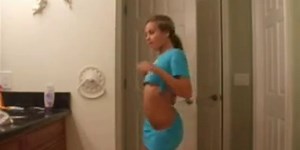 Teen Girl Dancing Naked