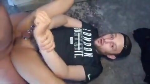 Pig gets spun on the floor of a drug den