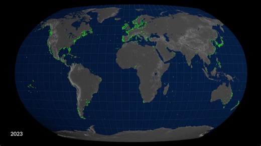 50 Years of Harmful Algal Blooms | NASA Earth Observatory FriendsofNASA.org: Mass fish deaths have ridden our planet's beaches and coastlines. New health risks are affecting coastal communities and millions of fishery-based employees are out of work. To bring light to the issue and to show how new technology is improving data collection, this visualization presents the best data currently available to show the scope of the problem. As our global climate continues to experience higher temperature