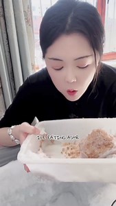 11K views · 406 reactions | Amazing powdery ice eating 襤 & ice asmr &...