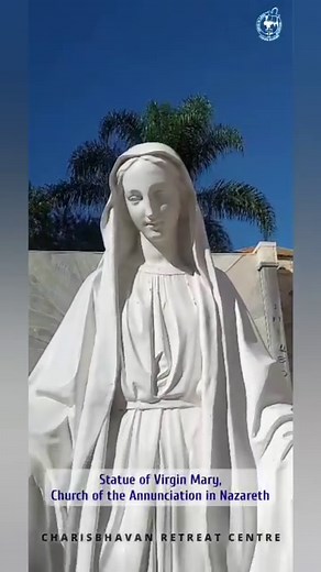 113 reactions · 5 comments | Statue of Virgin Mary, Church of the Annunciation in Nazareth #mothermary #annunciationchurch #nazareth #virginmary #charisbhavan #charisbhavanretreatcentre #ennumorunizhalayi | Charisbhavan Retreat Centre | Facebook
