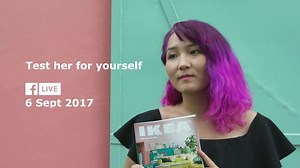Meet the IKEA Human Catalogue, Yanjaa Wintersoul. She memorised the 2018 IKEA Catalogue. All 328 pages of it. #HumanCatalogue | IKEA