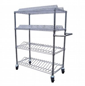 [Hot Item] Wire Cube Shelves Wire Mesh Rack Shelves Self Assemble Wire Shelf