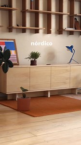 Fabricada en guatambú de alta calidad, se destaca por sus correderas telescópicas que facilitan el uso. Un mueble ideal para personas que buscan sofisticación y practicidad. Conseguila ahora en nuestro shop online 👉🏻 www.nordico.com.ar | Nordico