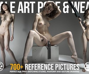 ArtStation - 700  Female Art Poses & Weapon Reference Pictures | Resources