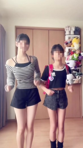 2ヶ月ぶりに会いに行ったらデカくなっててびっくり^_−☆あと9センチで追いつかれるのやばい #妹 #fypp #❤️ #マリオ