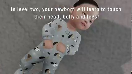 Zooby Newborns - Level 2 Newborns will learn to to touch their head, belly and legs! Coming very VERY soon! Stay tuned! Thank you for your patience