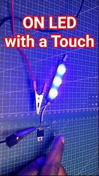 DIY touch LED ON circuit.mp4