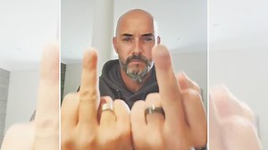 Middle Finger Gun Guy / Too All The Corrupt Government 🖕 | Know Your Meme