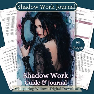 Shadow Work Guide & Journal for Witches 90 Pages, 140 Prompts (A5 Size PDF Download) - Etsy
