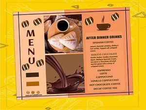 Minimalist Coffee Menu Template: Modern Restaurant Design (printable & Editable) - Etsy Canada