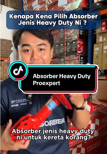 Absorber Heavy Duty Tahan Lasak untuk Kereta