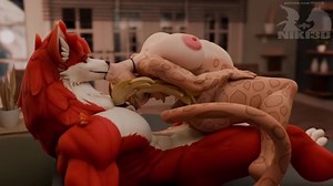 Flexible Aeriel Rides Danny's Giant Cock to Completion