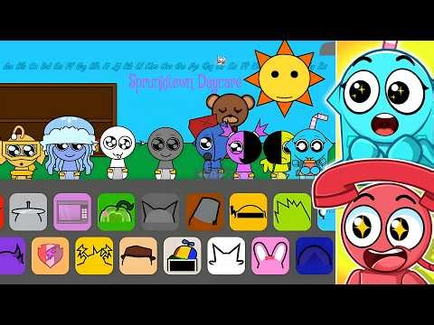 Playing EVERY Sprunki DAYCARE MIX