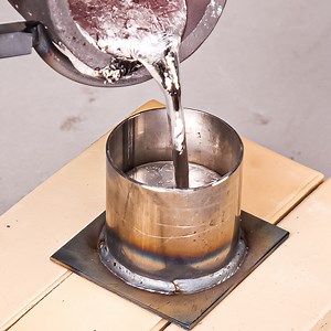 298K views · 507 reactions | We Built a DIY Metal-Melting Furnace! | Crafty School | Facebook