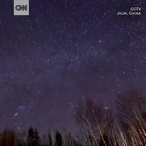 142K views · 2K reactions | A dazzling meteor shower illuminated the sky over China | CNN | Facebook