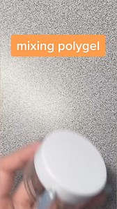 Mixing poly gel to get fall colors #polygelnails #diy #nailart #polygelnailtech #polygelnailextensions | Lillycute Nails