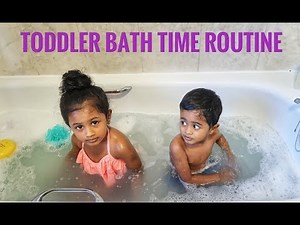 Toddler Bath-Time Routine