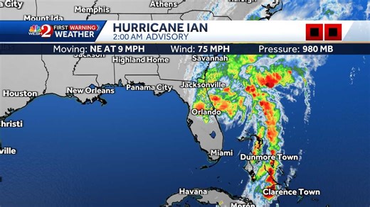 Hurricane Ian causes record flooding in Central Florida. Storm barrels into South Carolina