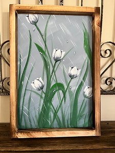 18 reactions | Starting with the Flower Mini Tag stencil from Essential Stencil watch tulips blossom and bloom! | Cheers to Creativity | Facebook