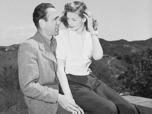 See Lauren Bacall marry Humphrey Bogart at age 20