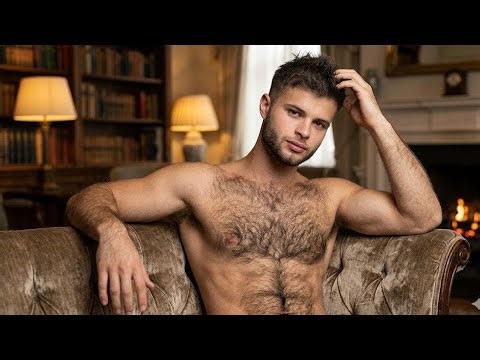 Muscular Hairy Men | Hairy Chest & Strong Physique Showcase