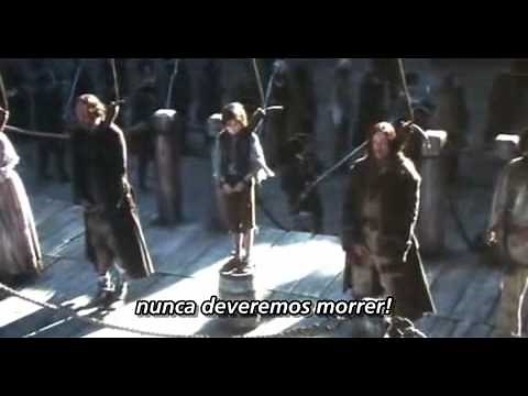 Hoist the Colours - Cena do garoto antes de ser enforcado no filme Piratas do Caribe 3