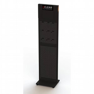 [Hot Item] Versatile Metal Pegboard Display Rack for Retail Stores