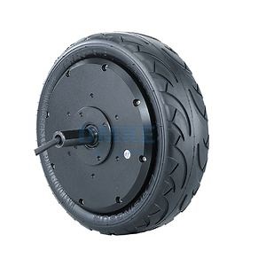 [Hot Item] Dmke 12inch 48VDC 36V Single Shaft Brushless and Gearless Drive Wheel Hub Motor 4096-Wire Encoder for Delivery Robot