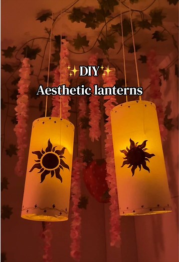 DIY Aesthetic Rapunzel Lantern Craft
