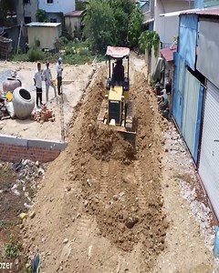 1K views | Road to Home: Small Dozer Clears Forest, Dump Truck Struggles #Dozer #Bulldozer #heavyequipment #construction #Shantui #Komatsu #Dumptruck #Excavator #constructionsite #heavyduty #earthmoving #caterpillar | JCB Backhoe Loader | Facebook