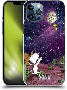 Head Case Designs Officially Licensed Peanuts Nebula Balloon Woodstock Snoopy Space Cowboy Hard Back Case Compatible with Apple iPhone 12 Pro Max