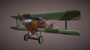 Albatros D. III - 3D model by blendsterlicious