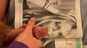 Cumming for Elle Fanning and licking it up 2