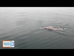 Swimming with sharks, Kim Chambers on her 17-hour Golden Gate swim | Frank Buckley Interviews