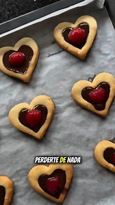 22K views · 183 reactions |  Corazones de manteca con chocolate y...