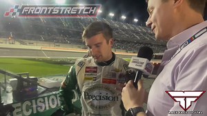 Bret Holmes was grateful to finish top five after choose box penalty: "Having a top five and some stage points is huge." 📹: Tom Bowles | Frontstretch