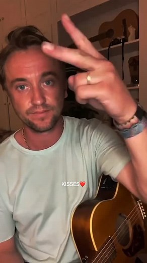 TOM FELTON FAN GROUP on Instagram: "Don't be sad, darling  get your share of kisses from Tom"