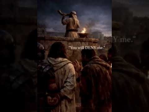 You will deny me (Matthew 26:34; Mark 14:30; Luke 22:34; John 13:38)