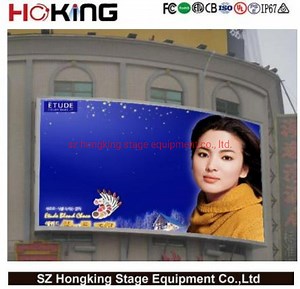 Outdoor Full Color Video Wall SMD P6 LED Display Screen Advertising Digital Billboard