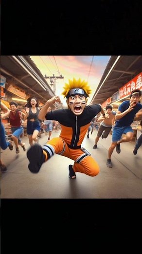 naruto run meme #fypシ