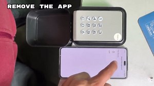 Smart Key Lock Box - Bluetooth APP(Tuya APP) Control & PIN Code, IP65 Weatherproof Wall Mounted Lock Box for Airbnb, Realtor, Home Office, Holds 5 Keys+3 Access Cards