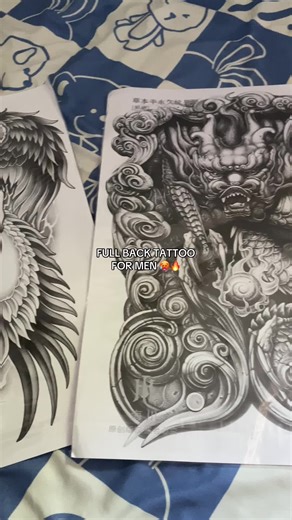 Full Back Tattoo Designs for Men