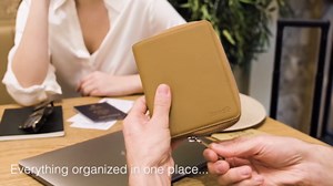 Full Grain Leather Passport Holder for 2 Passports - Dual Passport Holder and Travel Documents Organizer - RFID Travel Wallet for Couples - Dark Brown