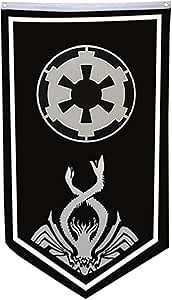 Yanbooch Thrawn Chimera Galactic Empire Flag banner 30x50inch 150D Polyester with Brass Grommets