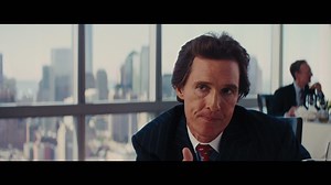 'So if you've got a client who bought stock at 8 and now it's at 16 and he's all fucking...' - The Wolf of Wall Street