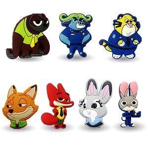 [Hot Item] Custom Cartoon Logo PVC Pin Badge Backpack Pins Decoration Badges (YB-z-006)